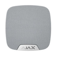 Ajax - HomeSiren fehér Vezeték nélküli beltéri hangjelző állítható hangerővel