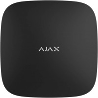 Ajax - HUB fekete vezeték nélküli riasztóközpont - beépített LAN és GSM / GPRS kommunikátor