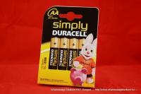 Duracell 1,5V ceruza elem simply LR6 B4