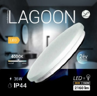 LAGOON 4178 36W LED mennyezeti lámpatest IP44