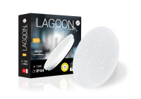 Lagoon Skinande 5372 12W LED mennyezeti lámpatest IP44