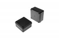 Pawbol S-BOX116C 100X100X50mm fekete kötődoboz IP65 UV-álló