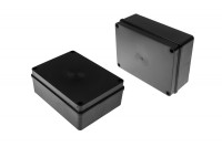 Pawbol S-BOX216C 120X80X50mm fekete kötődoboz IP65 UV-álló