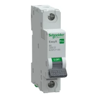 Schneider EASY9 PRO EZ9F27106 Kismegszakító 1P 6A B karakterisztika, 6kA