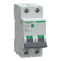 Schneider EASY9 PRO EZ9F57210 Kismegszakító 2P 10A C karakterisztika, 6kA