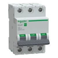 Schneider EASY9 PRO EZ9F57325 Kismegszakító 3P 25A C karakterisztika, 6kA