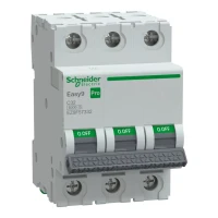 Schneider EASY9 PRO EZ9F57332 Kismegszakító 3P 32A C karakterisztika, 6kA
