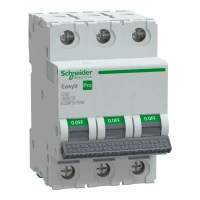 Schneider EASY9 PRO EZ9F57350 Kismegszakító 3P 50A C karakterisztika, 6kA