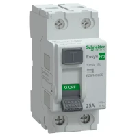 Schneider EASY9 PRO EZ9R49225 áram-védőkapcsoló (Fi-relé) A osztály, 2P, 25A, 30mA