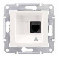Sedna SDN4300123 RJ45 UTP CAT5E adatkommunikációs aljzat krém