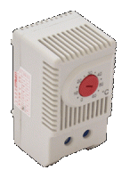 Sínre pattintható termosztát fűtésre Tracon THMS-01