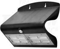 Tracon LSLBB7W 6,8W LED  napelemes lámpatest beépített mozgásérzékelővel IP65
