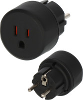 Utazó adapter USA, Japán / védőérintkezős 1508520