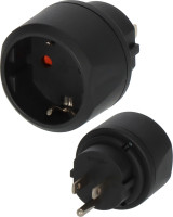 Utazó adapter védőérintkezős/ Usa 1508550