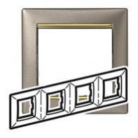 Valena 770364 4-es keret titáníum/arany