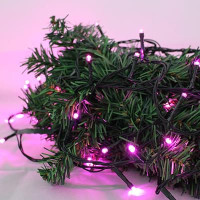 Xmas füzér kültéri 100 LED 15m pink Mentavill 298205