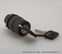 ZB5 AG0 kulcsos kapcsoló fej 1-0-2 fekete