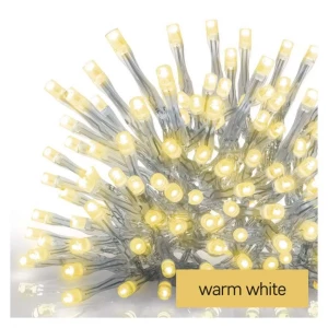 Emos D4CW02 LED karácsonyi jégcsapok, 5 m, kültéri és beltéri, meleg fehér, távirányító, progr, időzítő