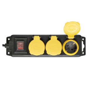 Home NVO 03K/BK 3-as kültéri hálózati elosztó 1,5m