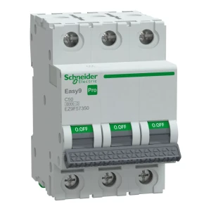 Schneider EASY9 PRO EZ9F57350 Kismegszakító 3P 50A C karakterisztika, 6kA