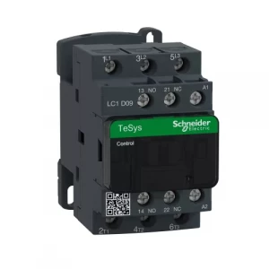 Schneider LC1D09B7 TeSys D mágneskapcsoló 4kW, 24V AC vezérlés