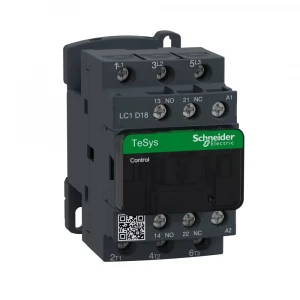 Schneider LC1D18B7 TeSys D mágneskapcsoló 7,5kW, 24V AC vezérlés