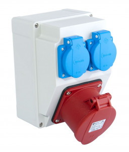 TP Electric 3317-200-5000H Szerelt ipari doboz 