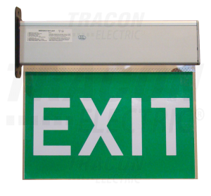 TRACON EXIT-02J LED oldalfali vészvilágító lámpatest