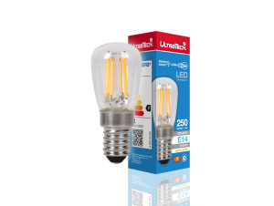 UltraTech LEDPF250E14 LED filament parföm izzó E-14 2,5W 2700K
