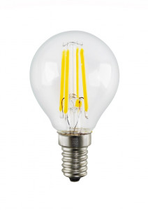 Ultratech LEDPF470E14N LED filament gömb izzó E-14 4W 2700K