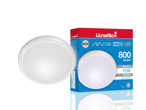 UltraTech PS148WH LED lámpatest mozgásérzékelővel IP65