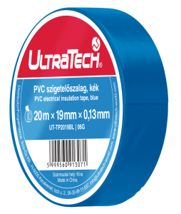 Ultratech TP2019BL szigetelőszalag 20x19mm kék