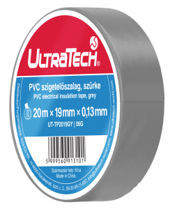Ultratech TP2019GY szigetelőszalag 20x19mm szürke