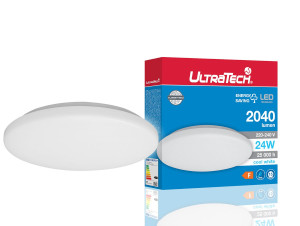 UltraTech UT-LEDL2040IP 24W LED  mennyezeti lámpatest IP44