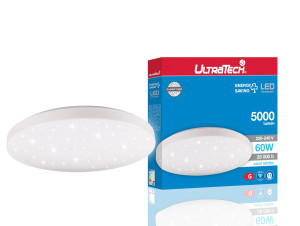 UltraTech UT-LEDL5000S 60W LED kristály fényhatású mennyezeti lámpatest IP20