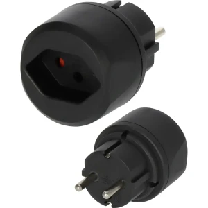 Utazó adapter Svájc / védőérintkezős 1508480