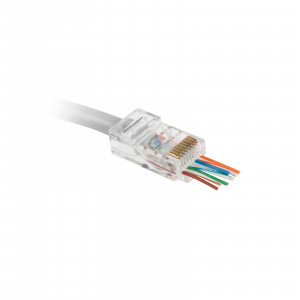 UTP RJ45 ÁTMENŐ CSATLAKOZÓ DUGÓ CAT5