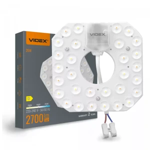 VIDEX VL-MLC-20C LED 20W cseremodul lámpatestekbe 3000-4000-6500K CCT
