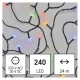 Emos D4AM10 LED karácsonyi fényfüzér, 24 m, kültéri és beltéri, többszínű, programokkal