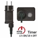 Emos D4CW02 LED karácsonyi jégcsapok, 5 m, kültéri és beltéri, meleg fehér, távirányító, progr, időzítő