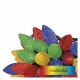 Emos D5ZM01 LED karácsonyi fényfüzér, színes égők, 9,8 m, multicolor, többfunkciós