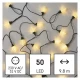 Emos D5ZW01 LED karácsonyi fényfüzér – tobozok, 9,8 m, kültéri és beltéri, meleg fehér, programokkal