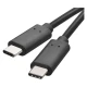 Emos SM7028BL Töltő- és adatkábel 2.0 USB-C / USB-C 1M fekete