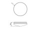 UFO LEDES 13W ULTRATECH LEDL1105P 4000K 1105L