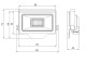 UltraTech LED reflektor LITE 10W  UT-LEDFL800N