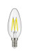 Ultratech LEDCF806E14CN LED filament gyertya izzó 6,5W 4000K