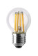 UltraTech LEDPF470E27C LED filament gömb izzó E-27 4W 4000K