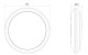 UltraTech PS148WH LED lámpatest mozgásérzékelővel IP65