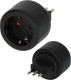 Utazó adapter védőérintkezős / Olaszország 1508470